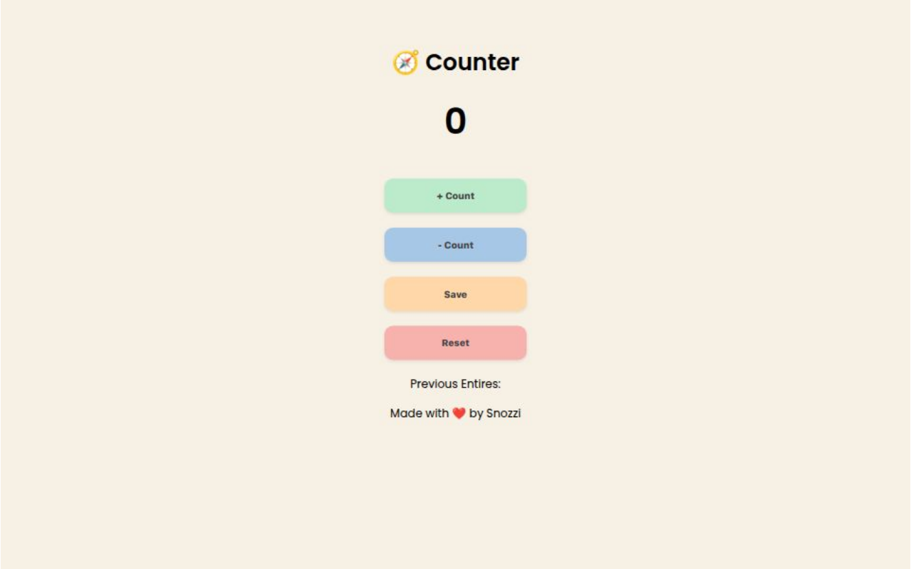 Counting Screenshot